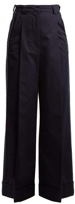 ZEUS + DIONE Aelous high-rise trousers