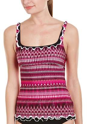 Profile by Profile By Womens Tankini Top, 36, Pink.