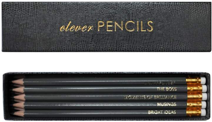 Clever Pencils Grey Box Of 10