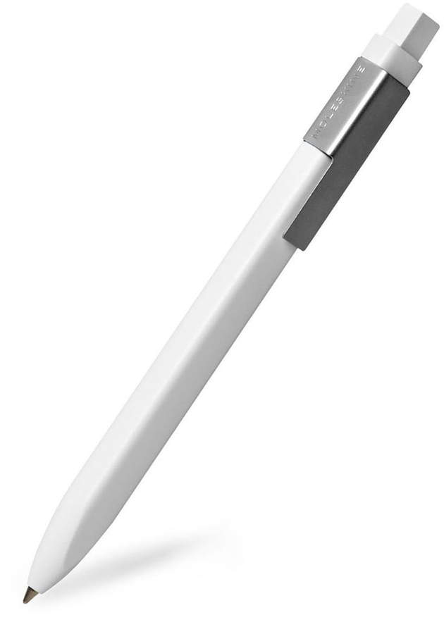 Klassik Kugelschreiber, Medium, 1.0 mm, Weiß