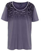 manguun sports T-Shirt, Print, elastisch, für Damen