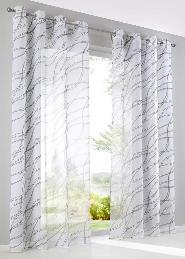 bpc living Gardine Welle (1er-Pack)