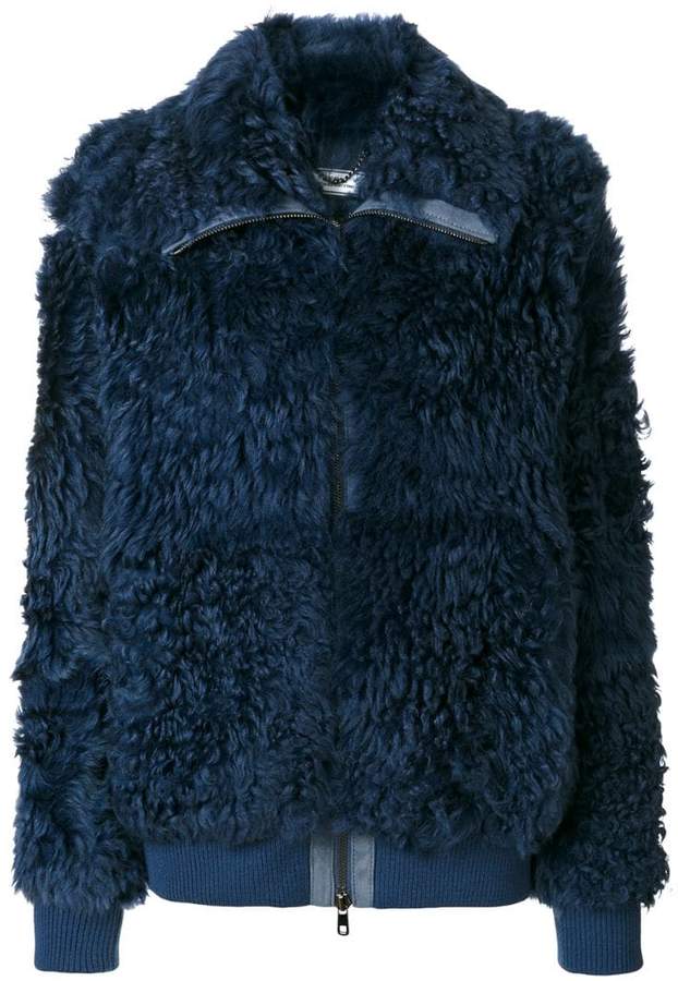 Desa 1972 Shearing-Jacke mit Reißverschluss