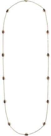 Gold-Tone Crystal Necklace