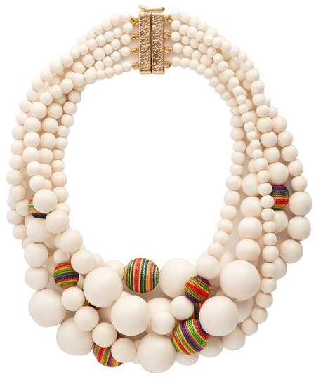 ROSANTICA BY MICHELA PANERO Arlecchino multi-strand beaded necklace