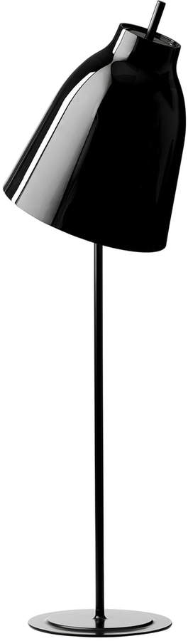 Caravaggio Stehleuchte glänzend, Schwarz