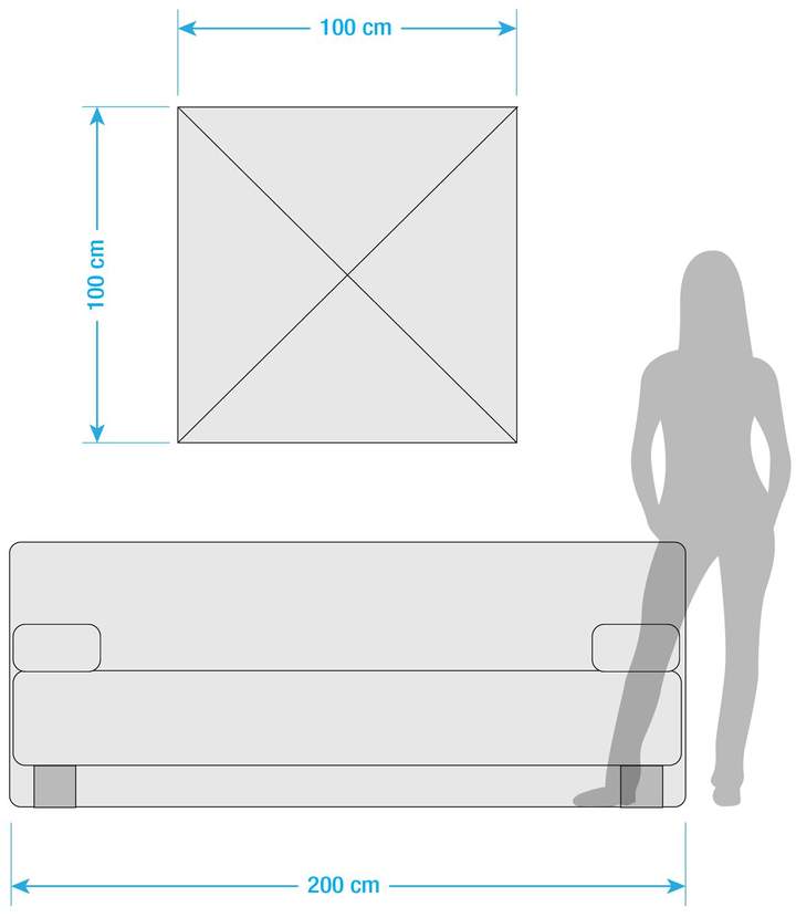 Pro Art Kunstdruck Leuchtturm 100x100