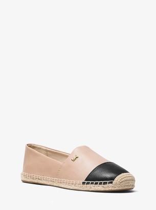 MICHAEL Michael Kors Kendrick Leather Slip-On Espadrille