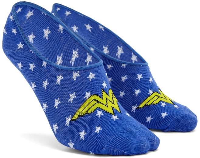 Wonder Woman No-Show Socks