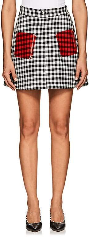VIVETTA Women's Mira Gingham Miniskirt