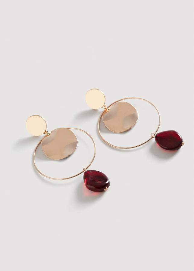 Ohrhänger mit Schmuckstein