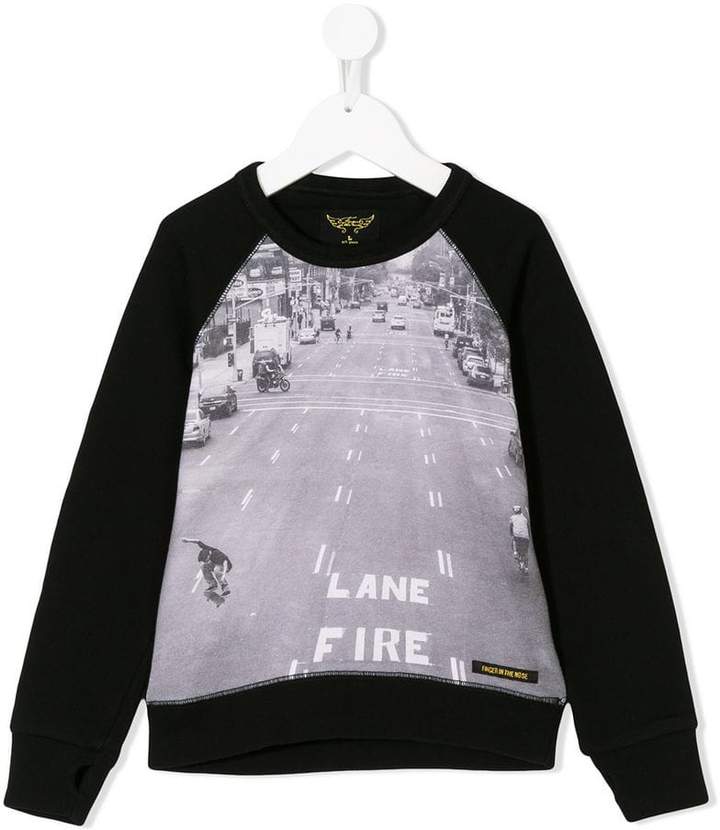 Lane Fire sweatshirt