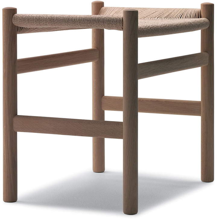 Carl Hansen - CH53 Hocker, Eiche geseift / natur