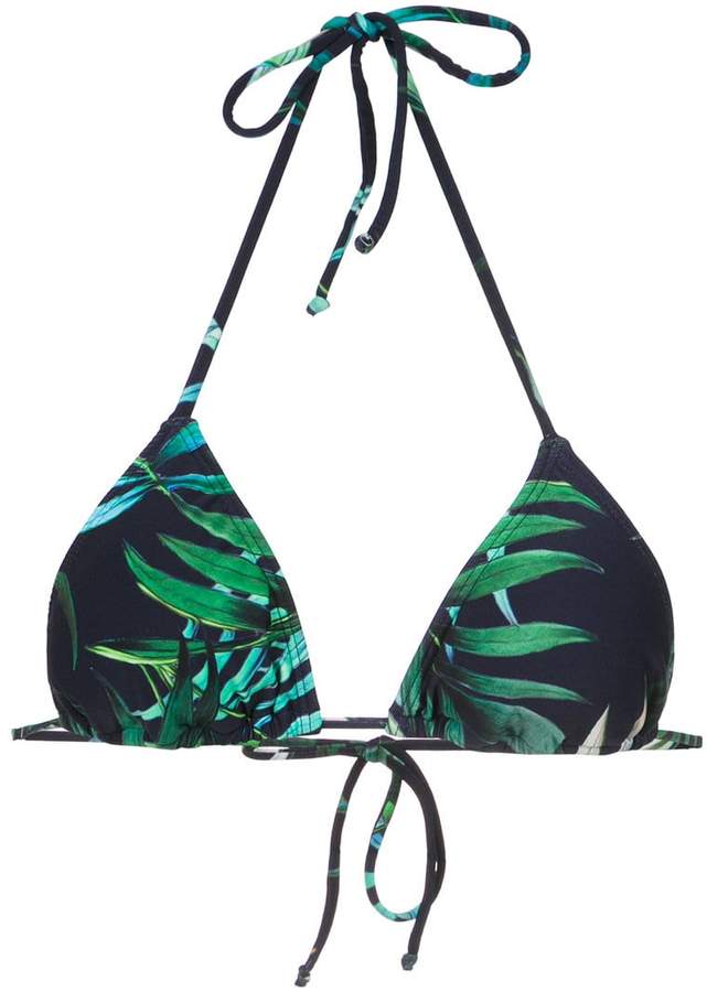 Lygia & Nanny Lido tropical print bikini top