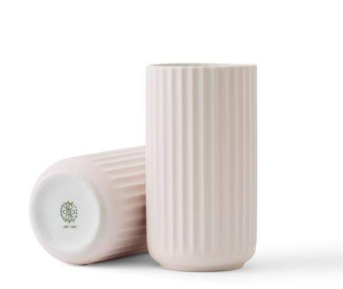 Lyngby Porzellan Lyngby Vase aus Porzellan, soft pink