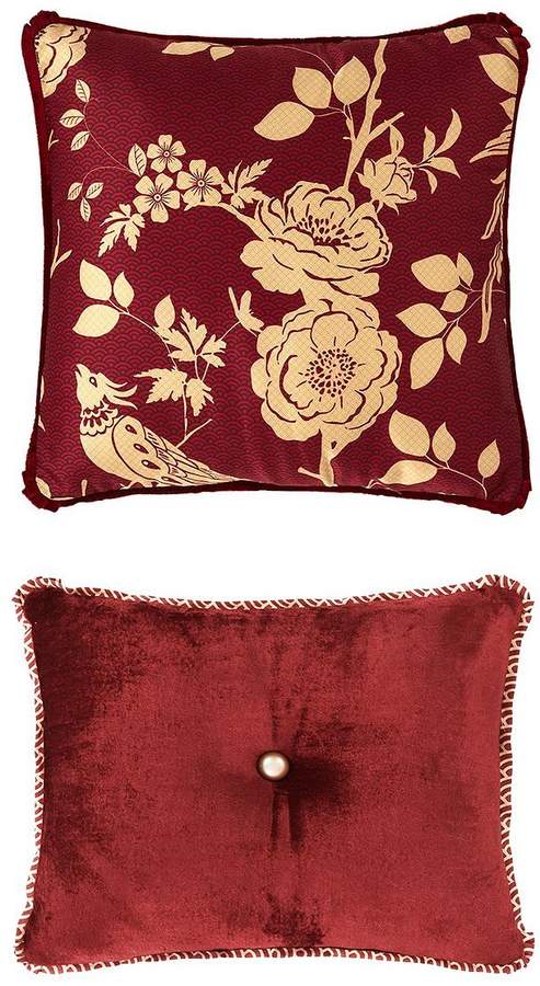 Royal Rose Garden Cushion Pair