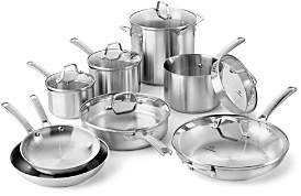 Classic Stainless Steel 14-Piece Cookware Set