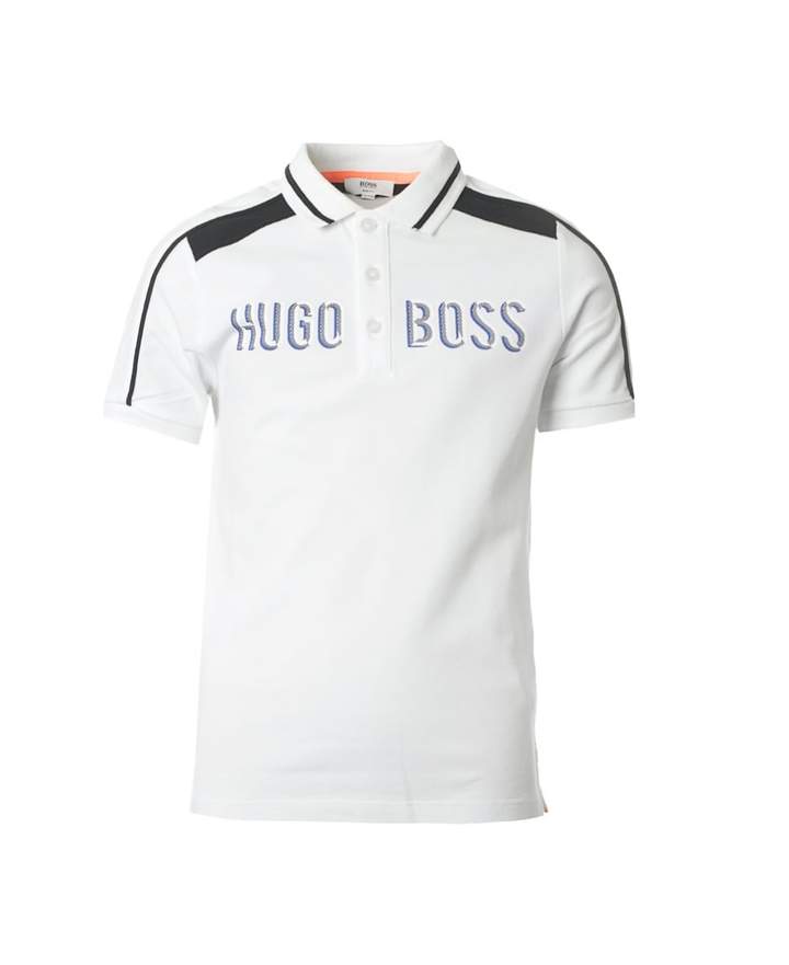 Hugo BOSS Kids Contrast Colour Bold Logo Polo