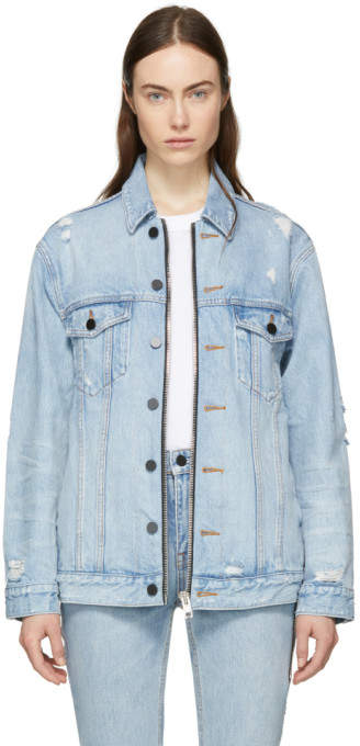 Blue Daze Zip Denim Jacket