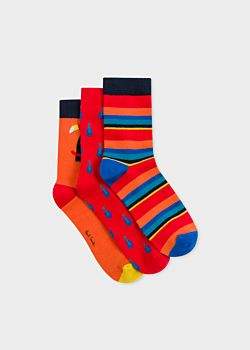 Boys' 2-6 Years Mixed-Pattern Sock Set
