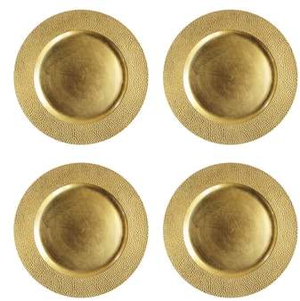 Sand Set Of 4 Charger Plates