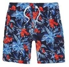 Minoti Hibiscus Print Swim Shorts