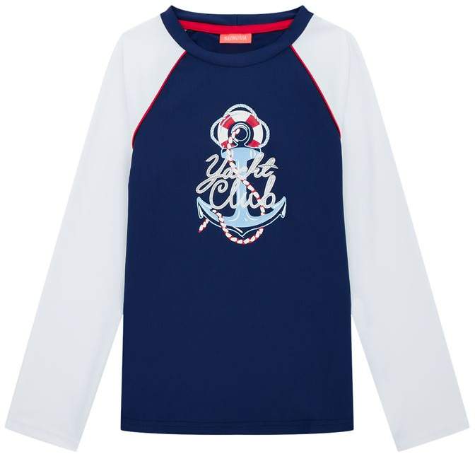 Sunuva Anchor Long Sleeve Rash Vest