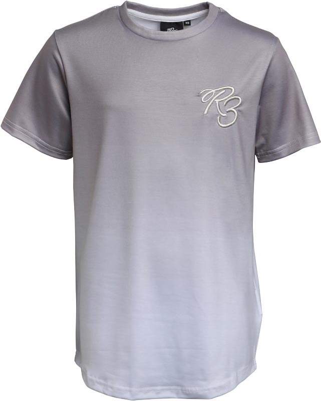 Ripstop Boys Gloval Sublimation Gradient Print T-Shirt Moon Rock