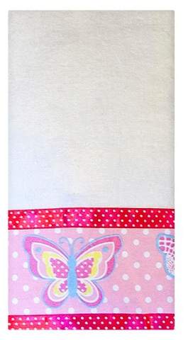 Homewear Butterfly Dots Hand Towels White/Pink - Homewear®
