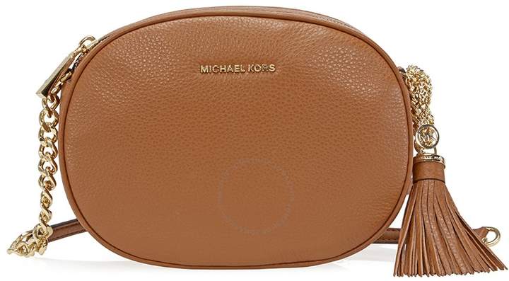 Michael Kors Ginny Medium Crossbody Bag - Luggage - ONE COLOR - STYLE