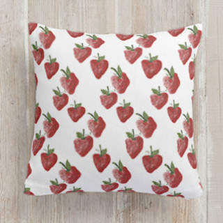 FLORA and the FRUIT 4 Self-Launch Square Pillows
