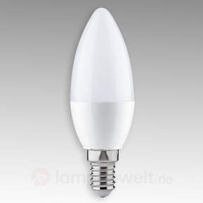 E14 3,5W 865 LED-Kerzenlampe, opal