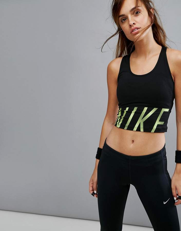 Nike Training – Kurzes Oberteil mit Logo