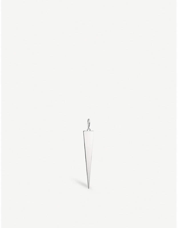 Triangle sterling silver charm