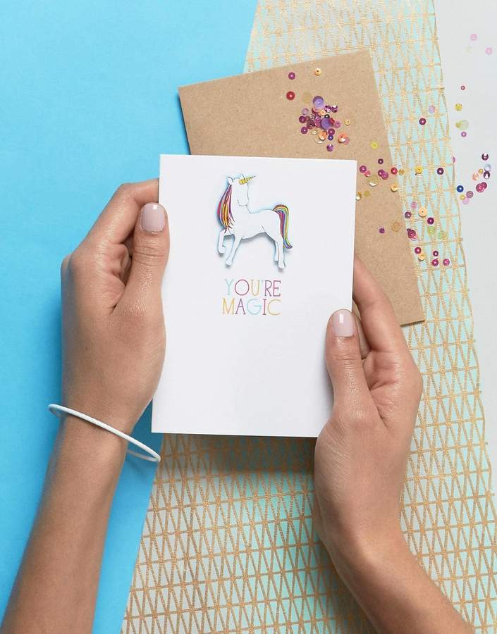  Magic Unicorn Card