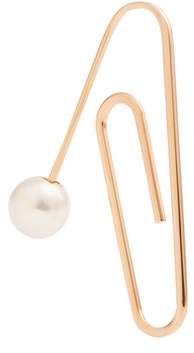 HILLIER BARTLEY Oversized paperclip single earring