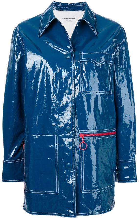 Mantel mit Hochglanz-Finish