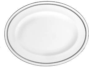 Infinity Oval Platter