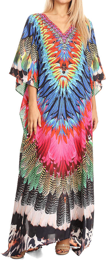 Pink & Sage Maxi Cover-Up - Women