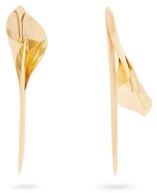 RYAN STORER Lily gold-plated earrings