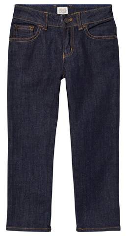 Indigo Raw Denim Regular Fit Jeans