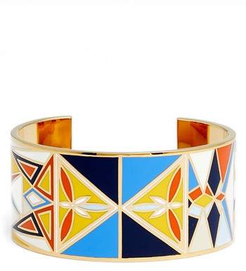 Kaleidescope Enamel Cuff