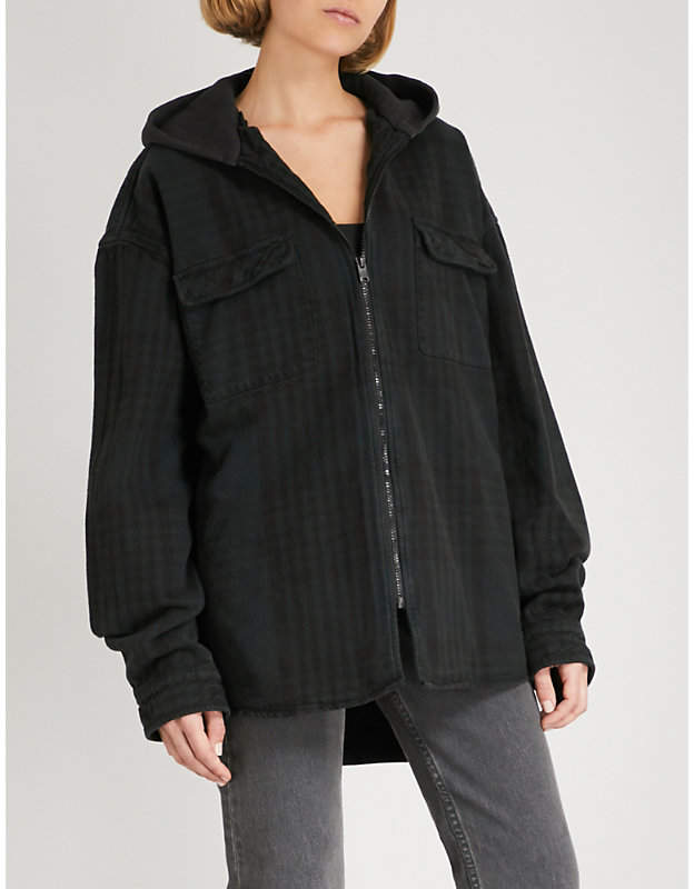 Season 5 Calabasas cotton-flannel jacket