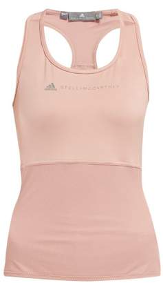 adidas by Stella McCartney Essentials Logo Tank Top - Womens - Pink adidas by Stella McCartney Essentials Logo Tank Top - Womens - Pink