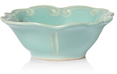 Incanto Stone Aqua Baroque Cereal Bowl