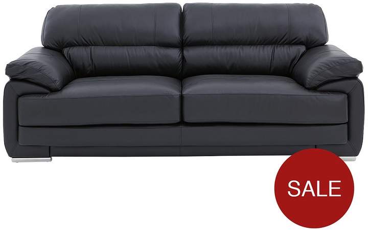 Rosen Leather/Faux Leather 3 Seater Sofa