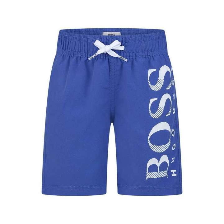 BOSS KidsBoys Blue Quick Dry Surfer Shorts