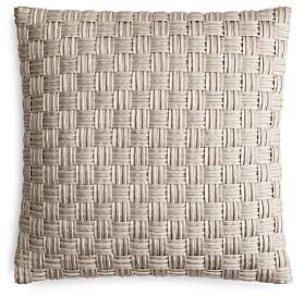 Hudson Park Collection Hudson Park Pietra Basketweave Decorative Pillow, 16 x 16 - 100% Exclusive