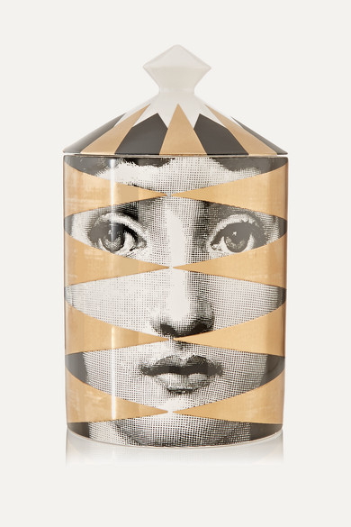 Fornasetti - Losanghe Scented Candle, 300g - Gold