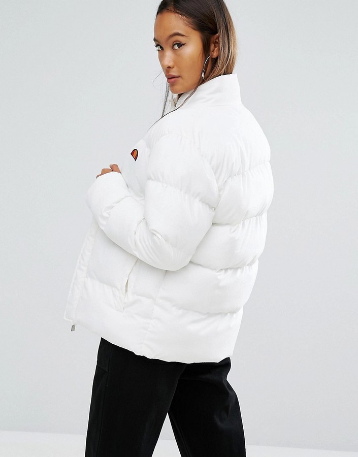 Ellesse Oversized Padded Jacket - ShopStyle.co.uk Women